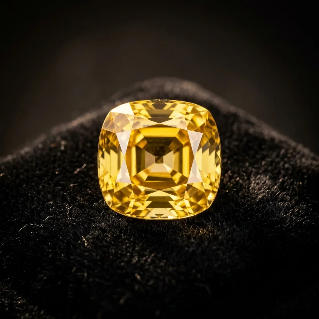 Canary Yellow Ceylon Sapphire — Sri Lanka